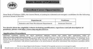 State Bank Of Pakistan Jobs In Karachi